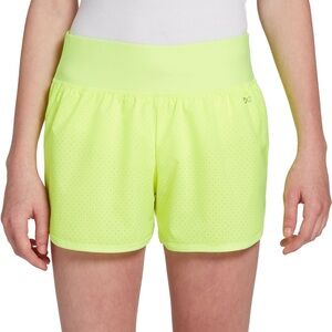 DSG Girls’ Woven Athletic Shorts in Yellow | Size Large